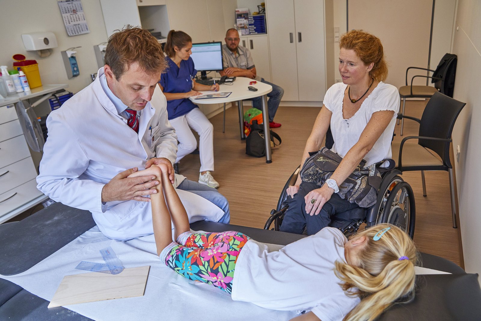Untersuchung Kinderorthopädie