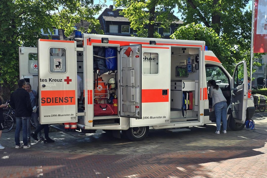 Ein Krankenwagen 
