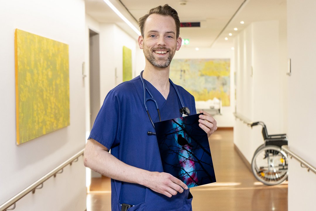 Dr. Brinkmann mit seinem Foto