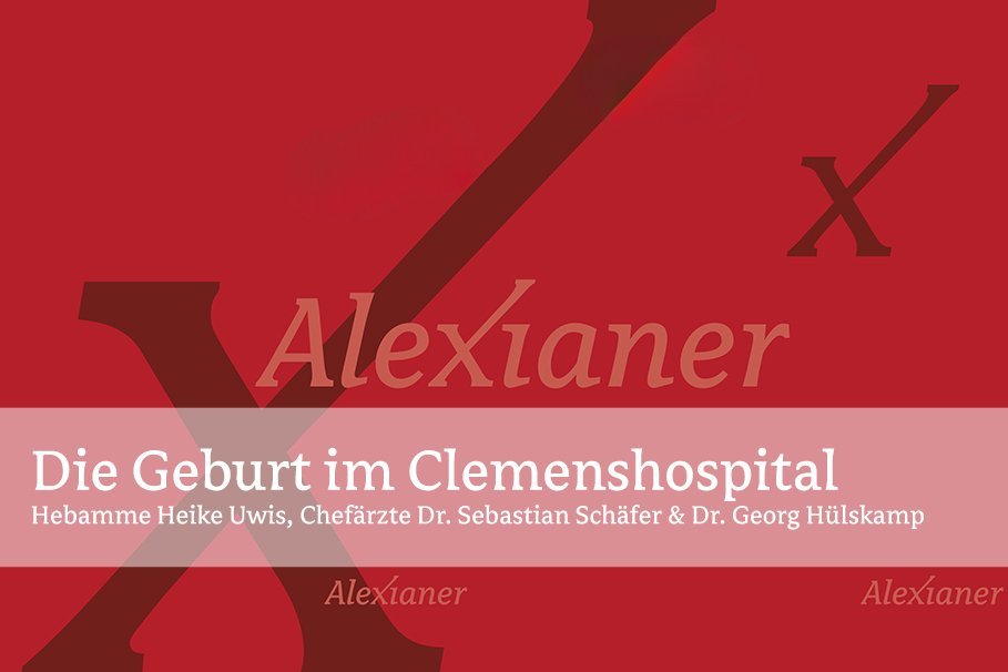 Die Geburt im Kreißsaal des Clemenshospitals
