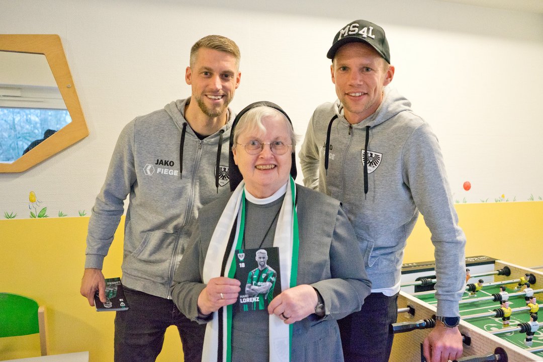 Marc Lorenz, Schwester Ines und Dennis Grote