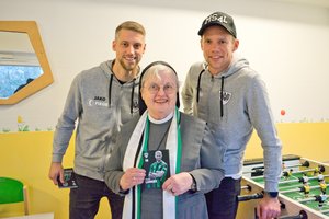 Marc Lorenz, Schwester Ines und Dennis Grote
