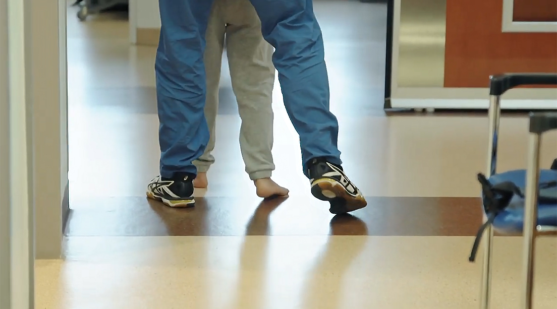 Video Gehilfe für junge Patienten